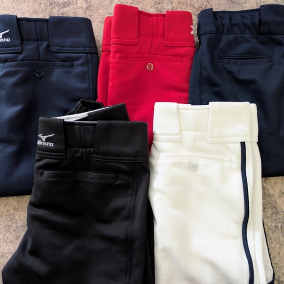 Big Girls Baseball Softball Pants Bundle Lot Size Youth Large Mizuno - Picture 1 of 12